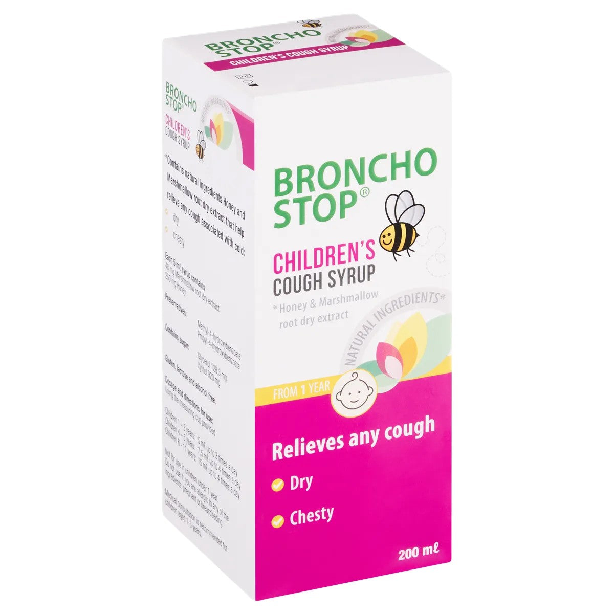 Bronchostop Children's Cough Syrup 200ml