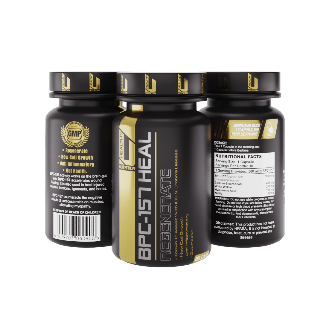 HealthyU BPC-157 Heal - 60 Capsules 3