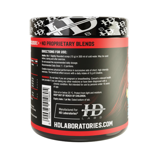 HD Labs Creatine Ultra - Icy Blue Lemonade