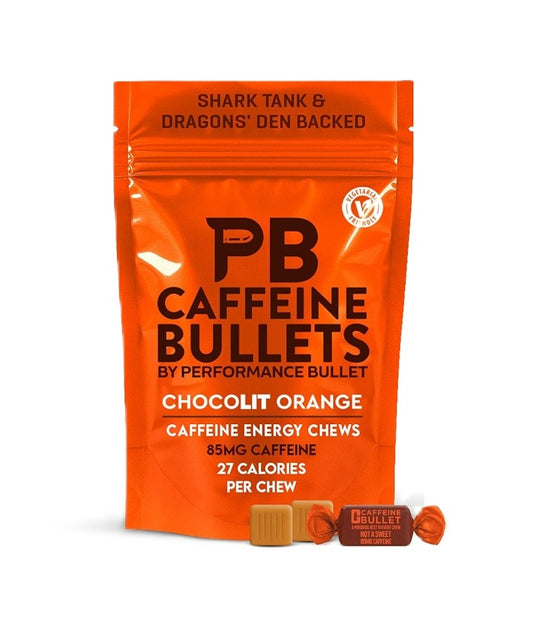 Caffeine Bullet - ChocoLIT Orange 4 Chews