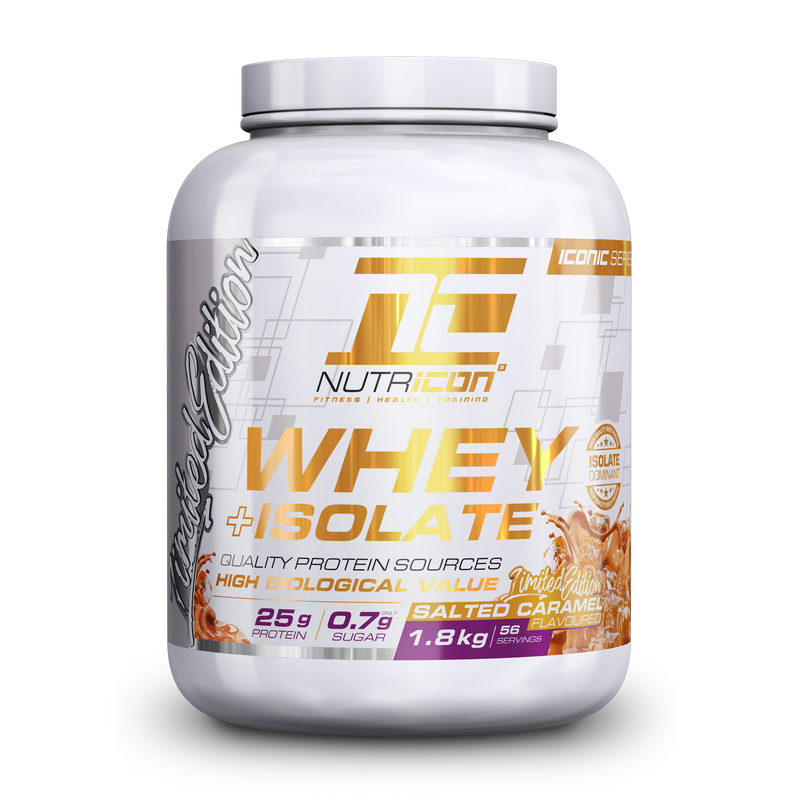 Nutricon - Whey + Isolate Protein - Salted Caramel - 1.8kg