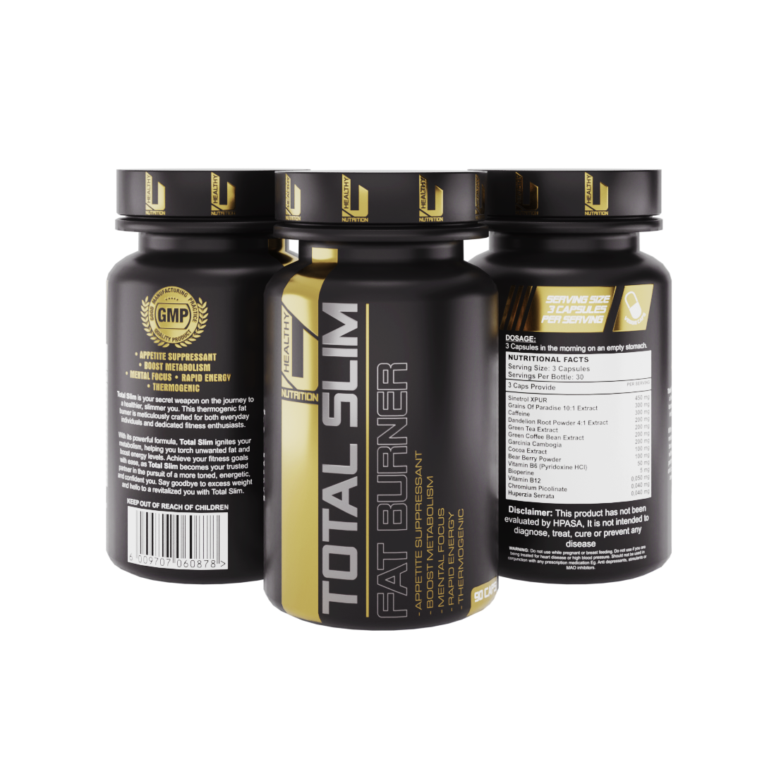 HealthyU Total Slim Fat Burner 3 Pack view