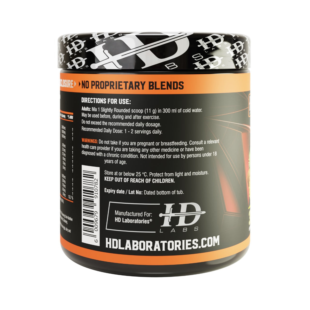 HD Labs Amino Muscle - Tropical Blend