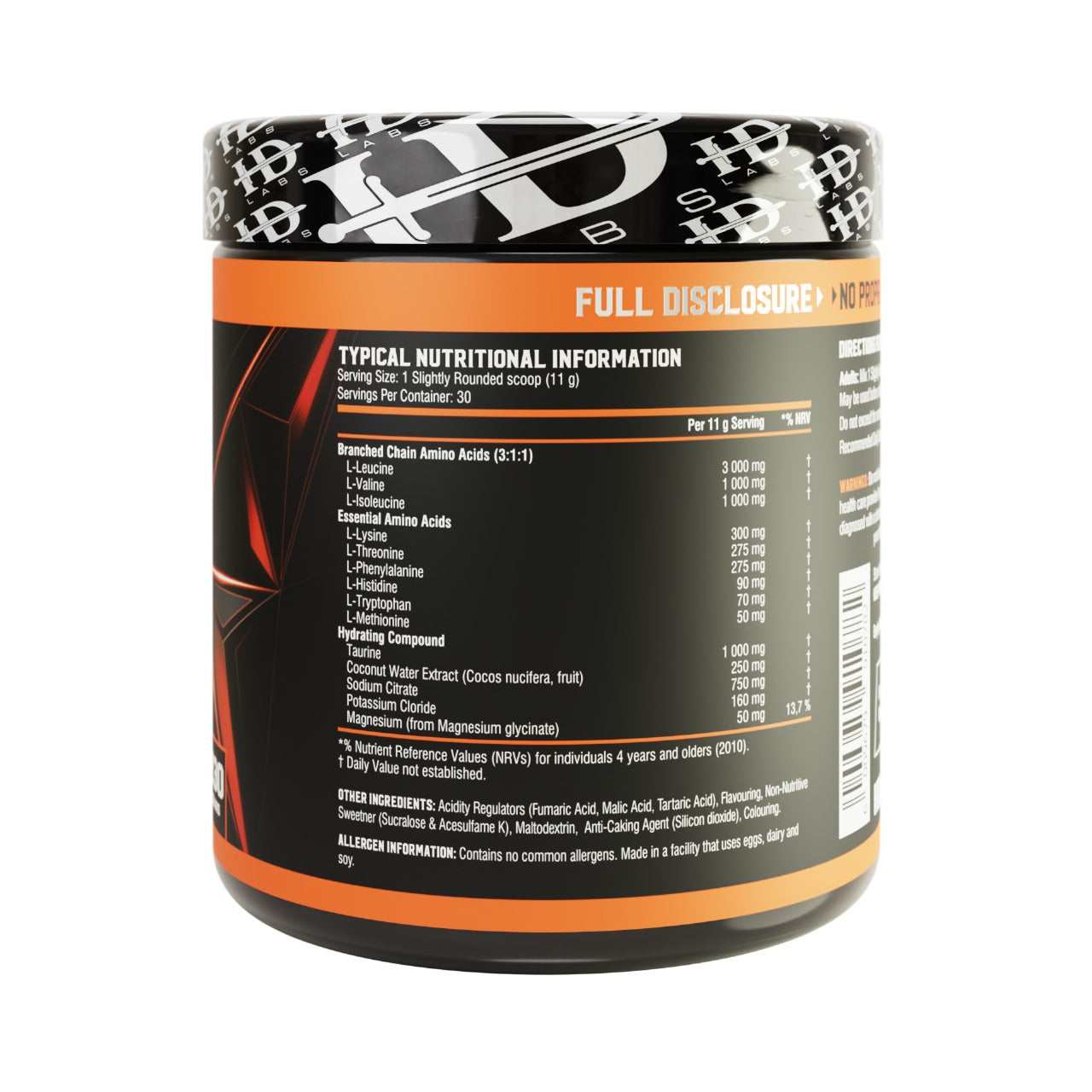HD Labs Amino Muscle - Tropical Blend
