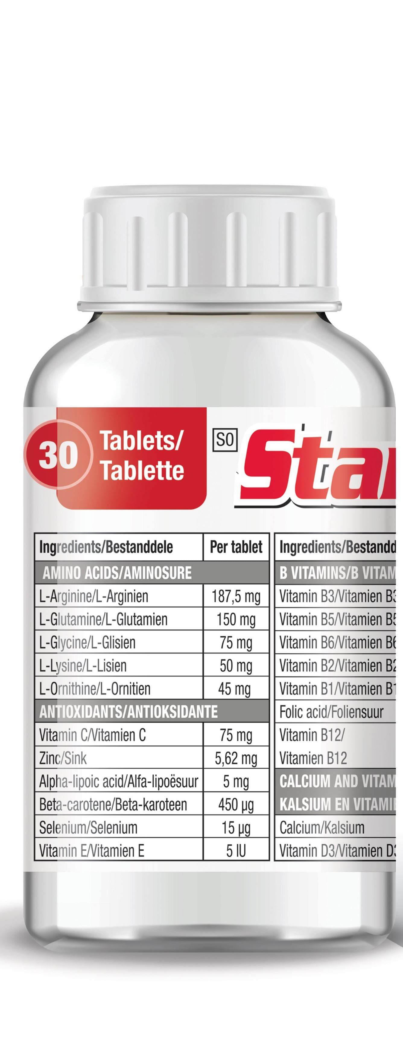 StaminoGro 30 Tablets dietary supplement for energy, stamina, and overall wellness