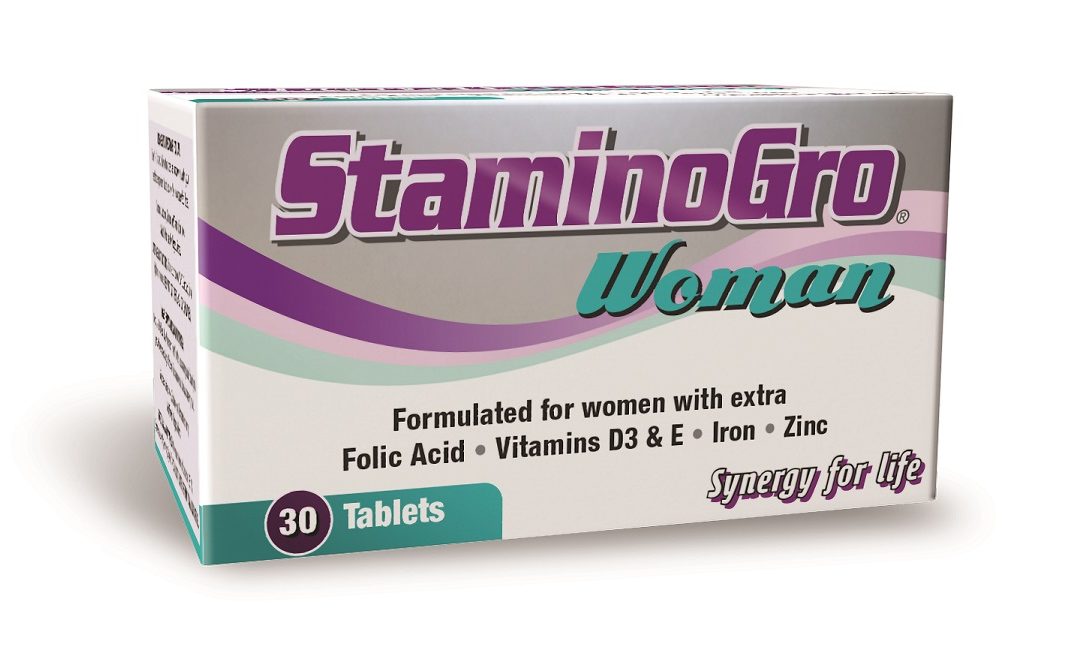 StaminoGro WOMAN 30 Tablets dietary supplement for women’s daily energy, immunity, and wellness