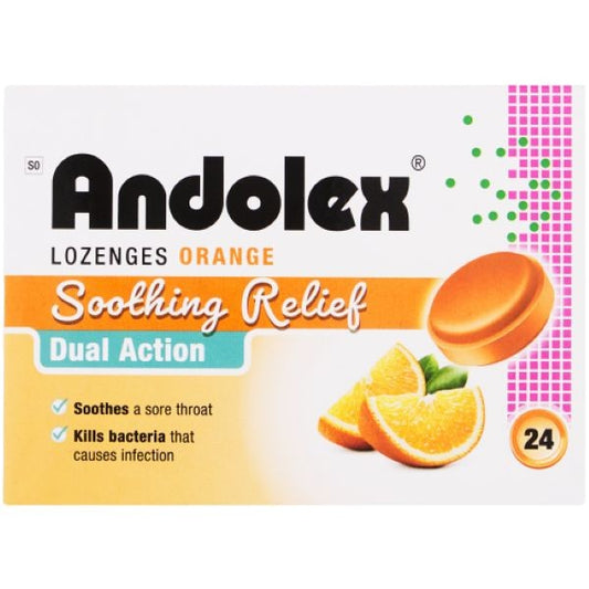 Andolex Lozenges 24s - Orange