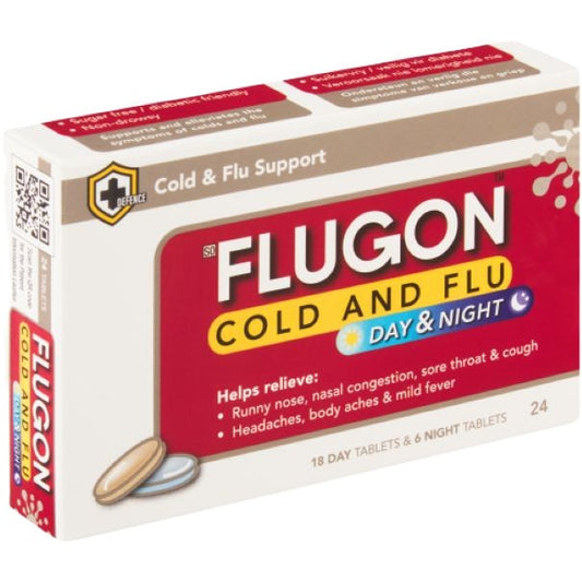 Flugon Day & Night Tablets 24